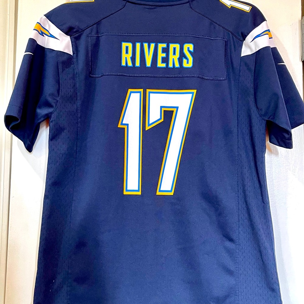 Youth Los Angeles Chargers Rivers Nike Navy Team Game  Jersey
